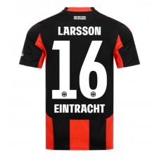 Eintracht Frankfurt Hugo Larsson #16 Hemmatröja 2025-26 Korta ärmar